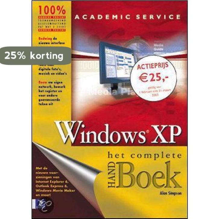 Windows Xp 9789039519646 Alan Simpson, Livres, Informatique & Ordinateur, Envoi
