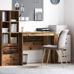 vidaXL Bureau Oud hout 90 x 50 x 76 cm Bewerkt hout, Huis en Inrichting, Bureaus, Verzenden, Nieuw