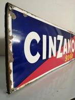 Cinzano - 1960s - Reclamebord - Emaille, Antiek en Kunst