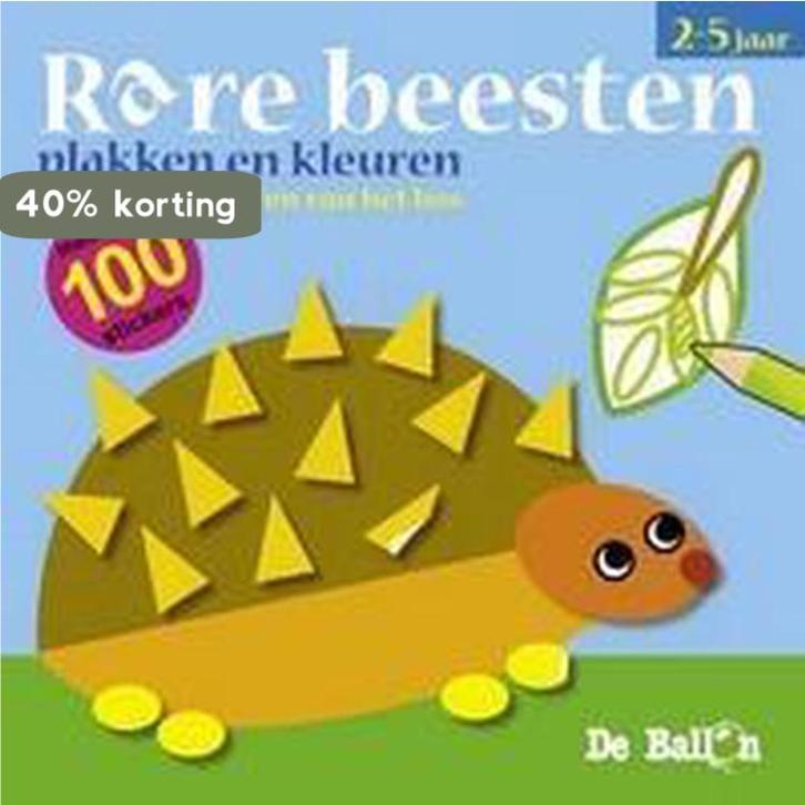 Rare Beesten Dieren Van Het Bos Egel 9789037469264, Boeken, Kinderboeken | Kleuters, Gelezen, Verzenden