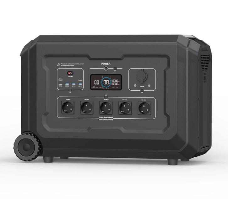 Mobiele Stroomcentrale S5 5000W/5040Wh, Telecommunicatie, Powerbanks, Nieuw, Verzenden