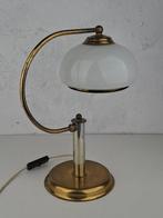 Bureaulamp - Glas, Metaal, Antiek en Kunst