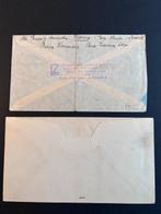 Wereld weg 1928 - Luchtpost, Gestempeld