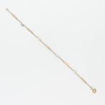 Armband - 18 karaat Geel goud - Parel, Handtassen en Accessoires, Armbanden, Nieuw