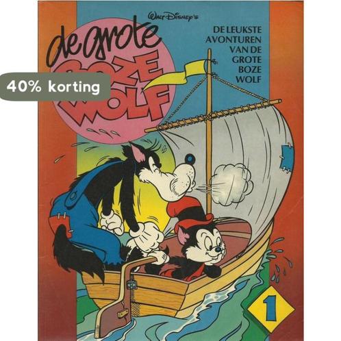1 Grote boze wolf 9789032055059 Walt Disney, Boeken, Overige Boeken, Gelezen, Verzenden