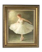 Miloslava Vrbova-Stefkova (1909-1991) - Ballerina - NO, Antiek en Kunst, Kunst | Schilderijen | Klassiek