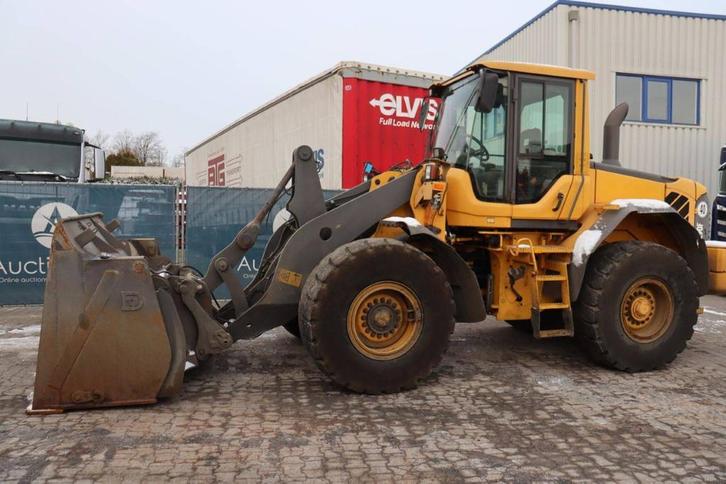 Veiling: Wiellader Volvo L90F Diesel 119kW 2007, Articles professionnels, Machines & Construction | Grues & Excavatrices, Enlèvement