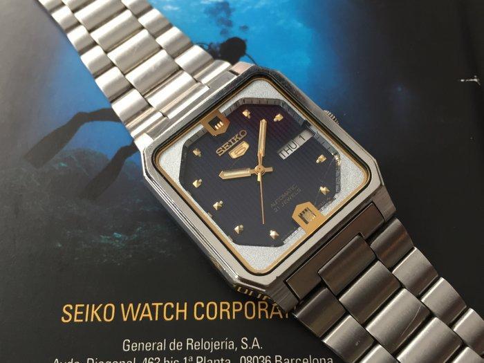 Seiko - Square 5 Automatic Day/Date - Zonder minimumprijs -, Handtassen en Accessoires, Horloges | Antiek