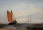 Raymond Eugène Goethals (1804-1864) - Sailing in the stormy