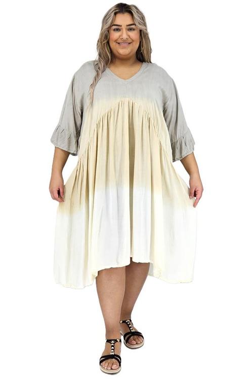 Luna Serena mila 0542-52 oneMaat 42/44 (L), Kleding | Dames, Jurken, Overige kleuren, Nieuw, Maat 42/44 (L), Verzenden