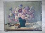 Margriet Moyaert (1928) - Bloemenvaas, Antiek en Kunst, Kunst | Schilderijen | Klassiek