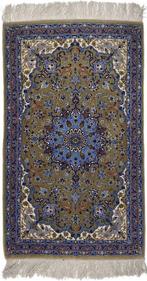 Isfahan - Oud - Met zijdegehalte - Zeer fijn tapijt -