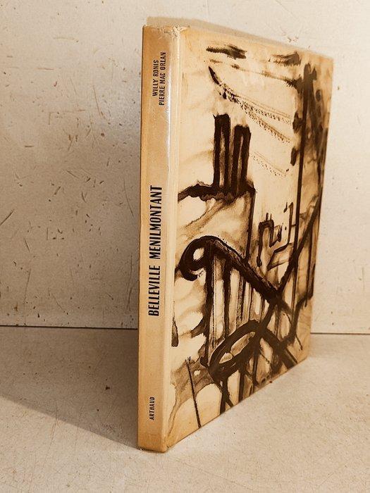 Willy Ronis / Pierre Mac Orlan - Belleville Ménilmontant -, Antiquités & Art, Antiquités | Livres & Manuscrits