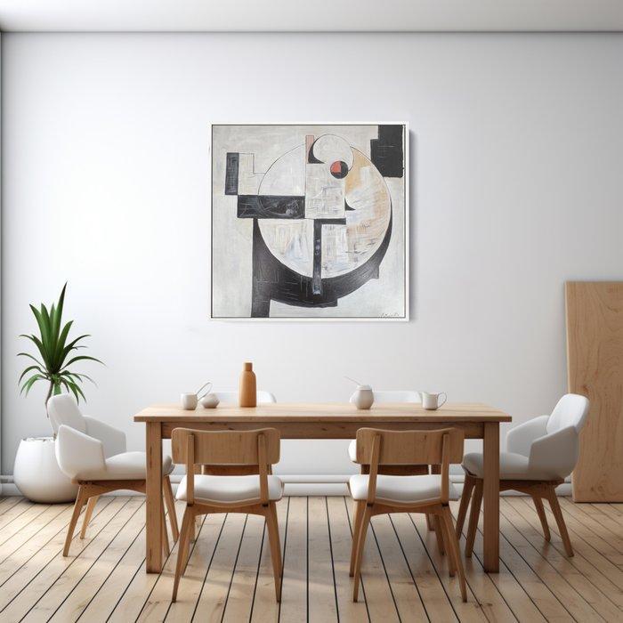 Bleu Moisette - Le destin moderne, Antiquités & Art, Art | Peinture | Moderne