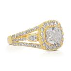 Ring - 18 karaat Geel goud - 2.00ct. tw. Diamant, Nieuw