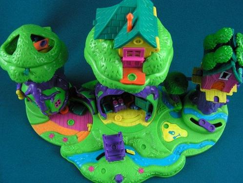 Vintage Winnie the Pooh 100 Acre Wood Playset Polly Pocket, Verzamelen, Disney