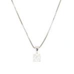 Zonder minimumprijs - Halsketting - 18 karaat Witgoud, Nieuw