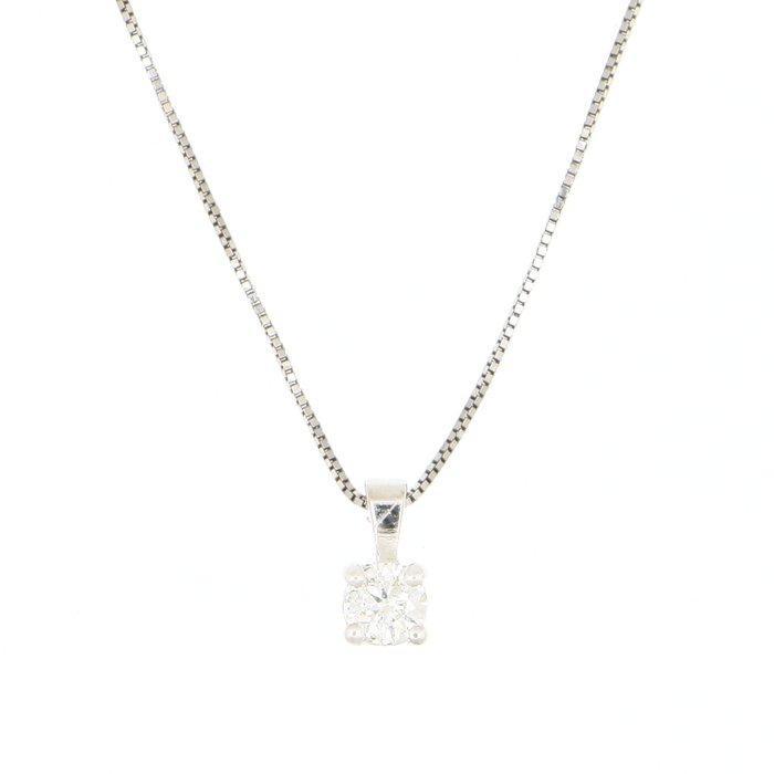 Zonder minimumprijs - Halsketting - 18 karaat Witgoud, Bijoux, Sacs & Beauté, Colliers