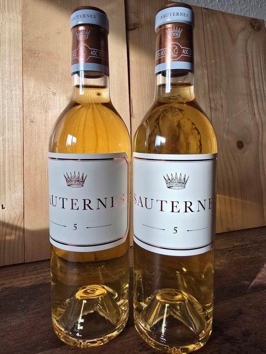 Sauternes 5 de Château dYquem - Sauternes, Bordeaux - 2, Verzamelen, Wijnen