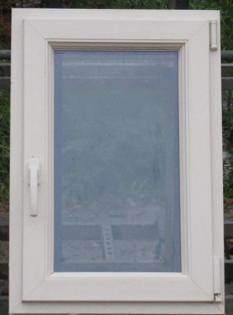 pvc raam , chassis , venster , kozijn 53 x 78 creme, Doe-het-zelf en Bouw, Raamkozijnen en Schuifdeuren, Inclusief glas, Gebruikt