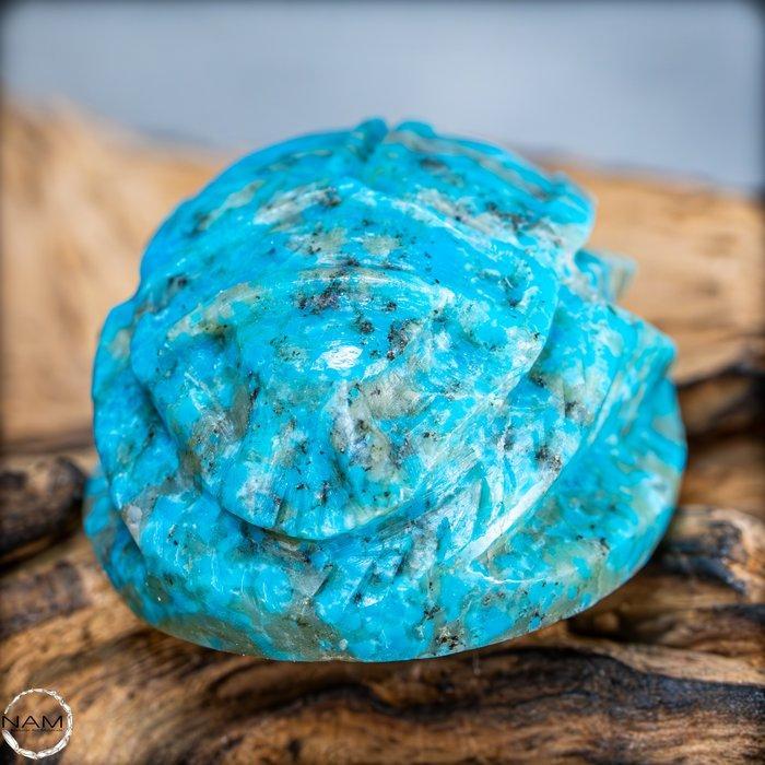 Natuurlijke turquoise scarabee snede Arizona 89,4 ct- 17.88, Antiek en Kunst, Curiosa en Brocante