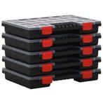 vidaXL Assortimentsdozen 5 st 34,5x25x5 cm polypropeen, Verzenden, Nieuw
