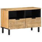 vidaXL Tv-meubel 70x33x46 cm massief mangohout bruin, Verzenden, Nieuw