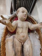 sculptuur, Gesù bambino - 26 cm - Hout