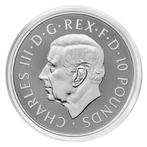 Royaume-Uni. 10 Pounds 2025 10 oz £10 GBP UK Myths and