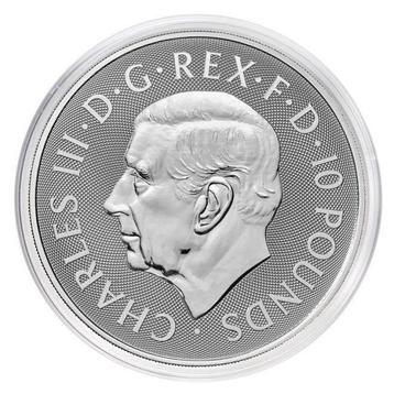 Royaume-Uni. 10 Pounds 2025 10 oz £10 GBP UK Myths and