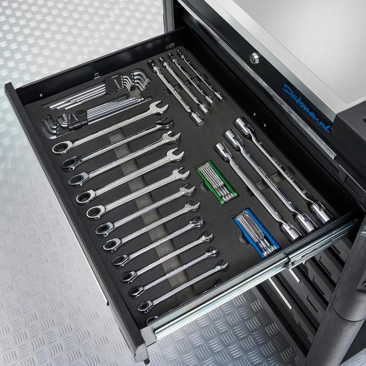 Smoos 39-delige ringratelset, kniesleutelset, inbus en torx, Doe-het-zelf en Bouw, Gereedschap | Handgereedschap, Ophalen of Verzenden