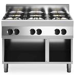 Fornuis | FUN 700 | Aardgas | 6 Branders (4x 3.7kW + 2x, Verzenden