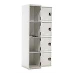 Gebruikte Lockerkasten 4 deuren (cilindersluiting), Huis en Inrichting, Ophalen of Verzenden, Gebruikt