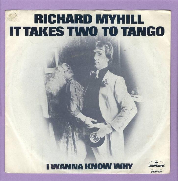 Richard Myhill – It Takes Two To Tango / I Wanna Know Why (1, Cd's en Dvd's, Vinyl Singles, Ophalen of Verzenden