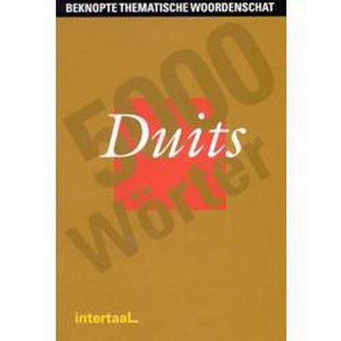 Beknopte thematische woordenschat Duits 9789054514565, Boeken, Overige Boeken, Gelezen, Verzenden