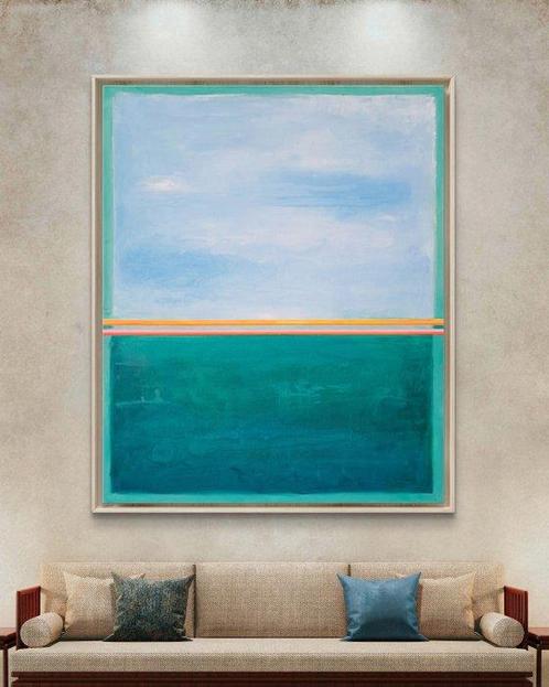 Gaby Acevedo - Horizonte (XL) - No Reserve, Antiek en Kunst, Kunst | Schilderijen | Modern