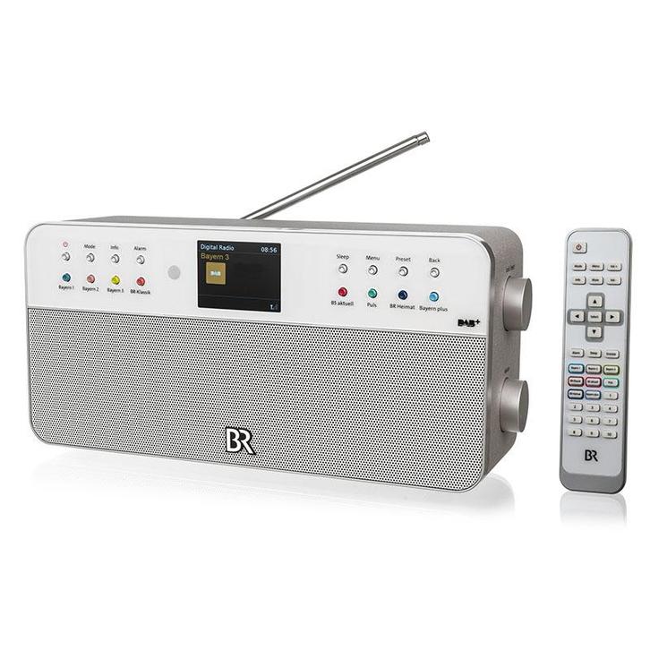 BR digitale radio - DAB+ draagbare radio - bluetooth / FM /, Audio, Tv en Foto, Radio's, Verzenden