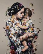 Anne Dias (1985) - (Stretched Canva) Cradle In Bloom