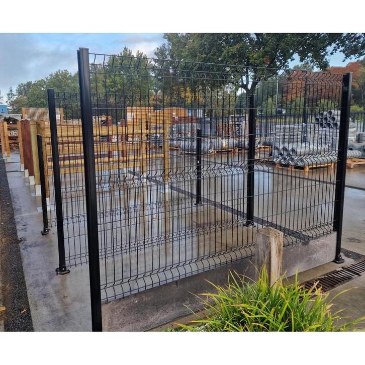 3d draadpaneel - 173-250cm - zwart 9005 - 5,00 mm, Tuin en Terras, Tuinschermen, Nieuw