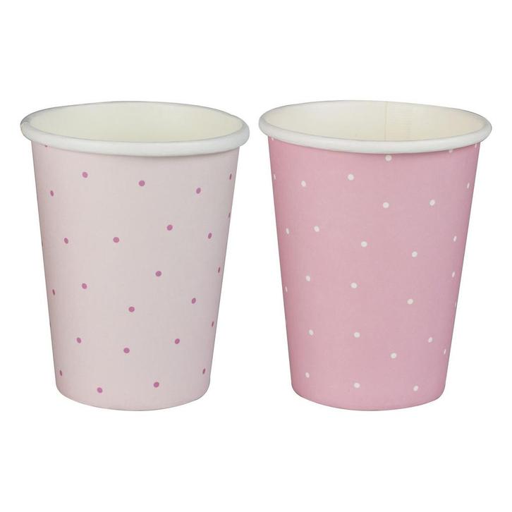 Pamper Party Bekers 250ml 8st, Hobby en Vrije tijd, Feestartikelen, Nieuw, Verzenden