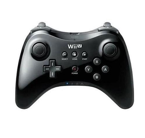 Nintendo Wii U Pro Controller Zwart (Wii U Accessoires), Games en Spelcomputers, Spelcomputers | Nintendo Wii U, Zo goed als nieuw