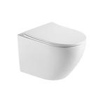 Wandcloset BWS Mudo Rimless met Toiletzitting Softclose en, Doe-het-zelf en Bouw, Sanitair, Ophalen of Verzenden, Nieuw, Overige typen