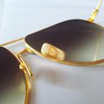 Dita - TITANIUM - Aviator - Gold - Premium - Hand Made - New, Handtassen en Accessoires, Zonnebrillen en Brillen | Dames, Nieuw