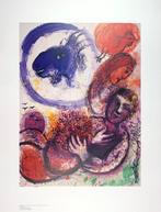 Marc Chagall (1887-1985) - The Blue Goat, 1964 - Artprint -