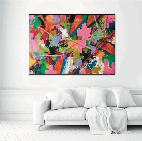 Reyes - Pink Panther ( SIZE XL ), Antiek en Kunst, Kunst | Schilderijen | Modern