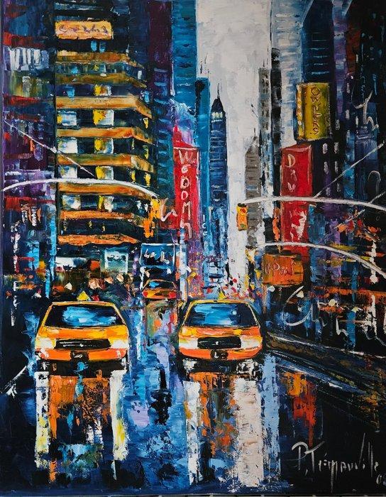 Pierre Tremauville - New York City, Antiek en Kunst, Kunst | Schilderijen | Modern