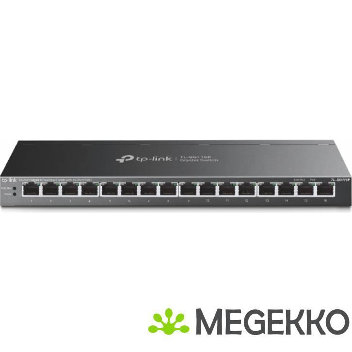 TP-Link TL-SG116P netwerk-switch Unmanaged Gigabit Ethernet, Informatique & Logiciels, Ordinateurs & Logiciels Autre, Envoi