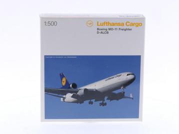 Schaal 1:500 Herpa 503570 Lufthansa Cargo - Boeing MD-11..., Ophalen of Verzenden