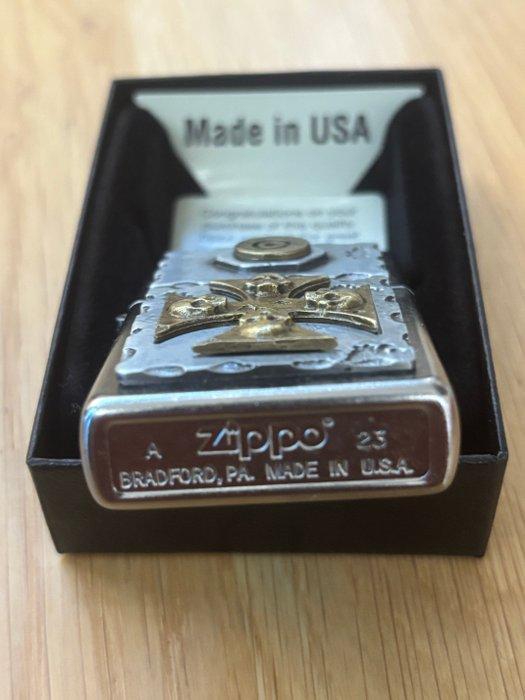 Zippo - Zonder Minimumprijs - Zakaansteker - Staal, Verzamelen, Rookartikelen, Aanstekers en Luciferdoosjes