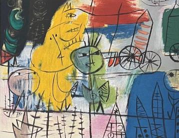 Corneille (1922-2010) - La Rue (Cobra, 1949)